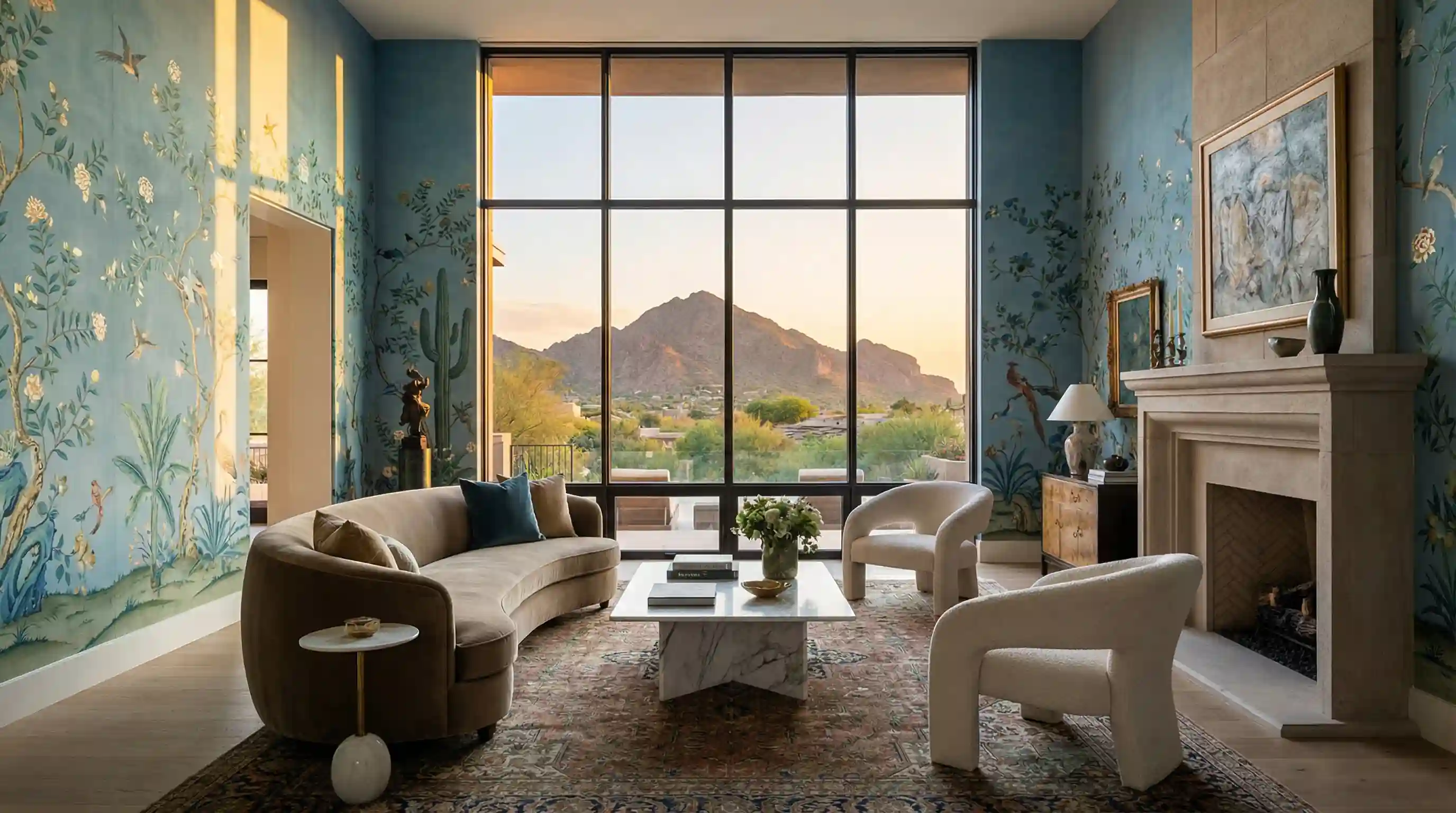 Wallpaper installation in Irvine, CA